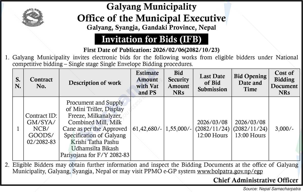 Galyang Municipality