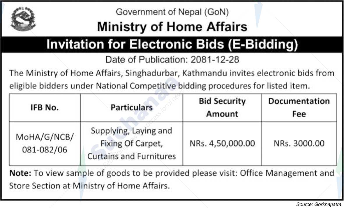 Ministry of Home Affairs