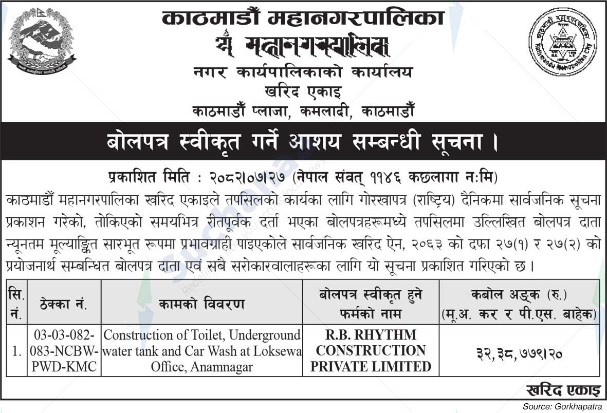 Kathmandu Metropolitan City