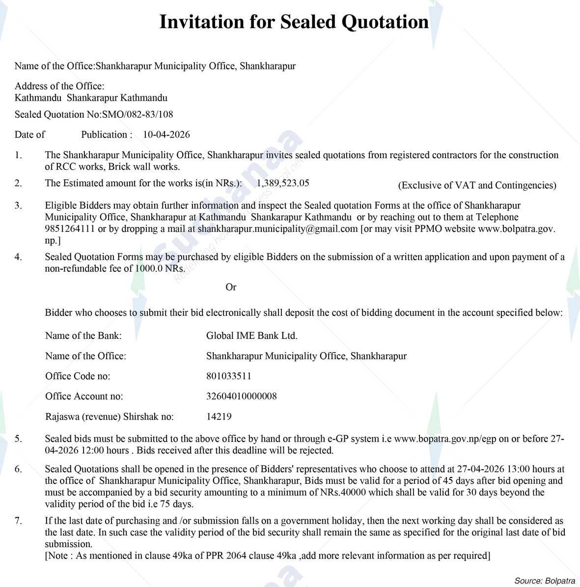 Shankharapur Municipality