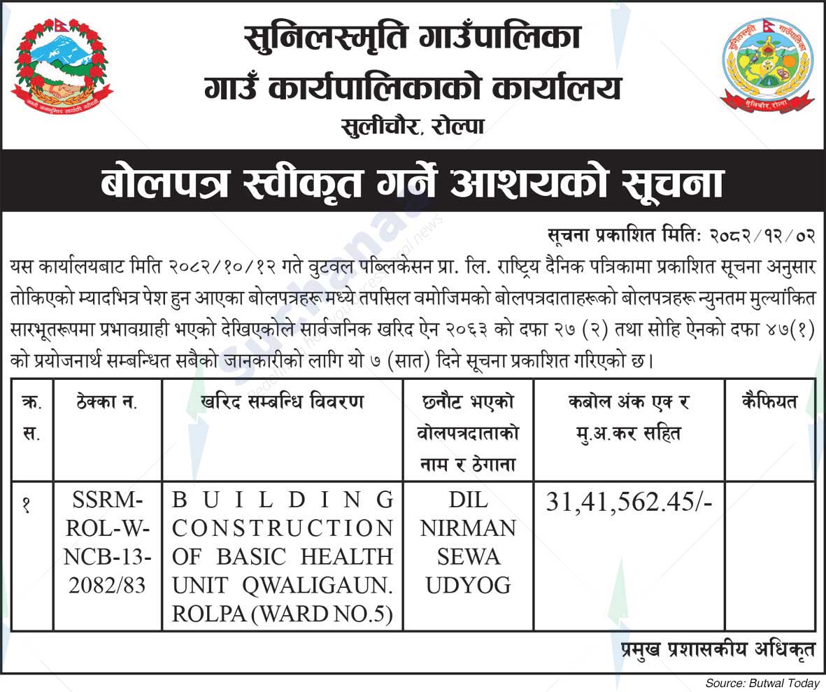 Sunilsmriti Rural Municipality