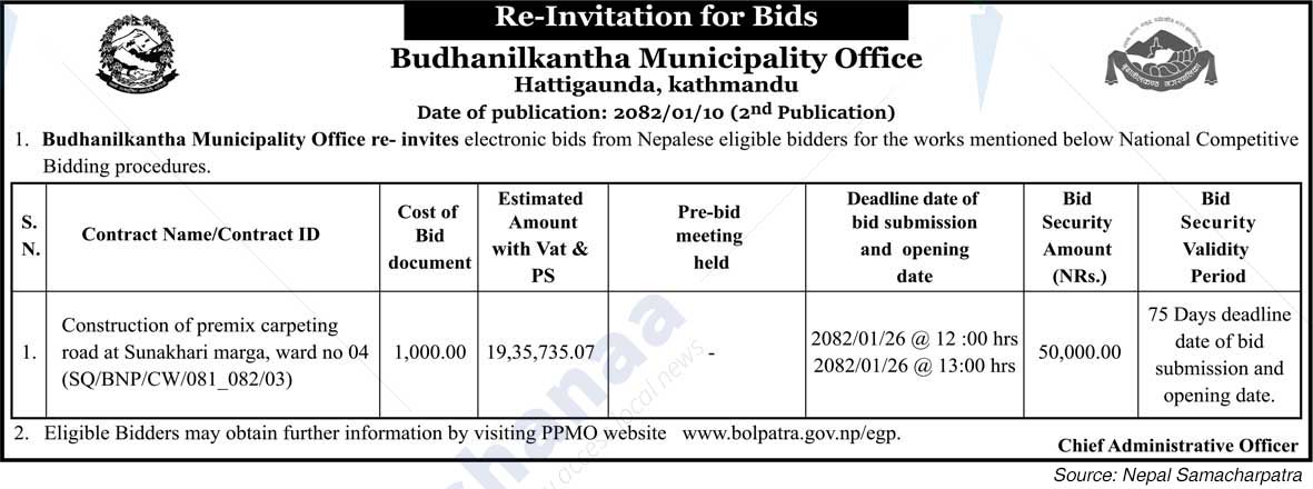 Budhanilkantha Municipality