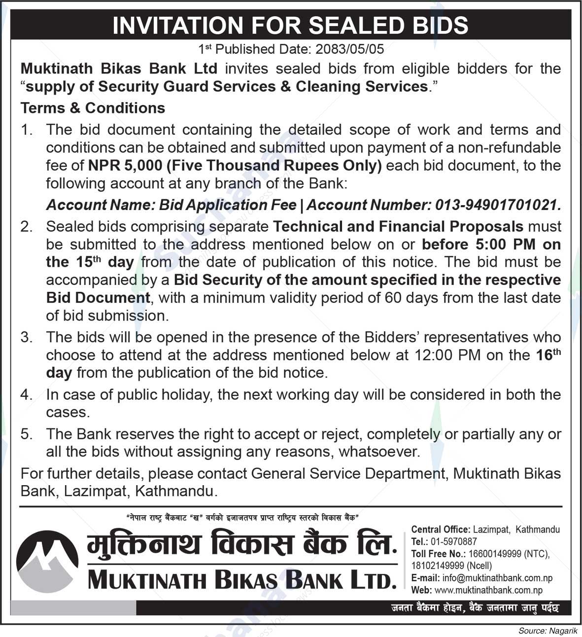 Muktinath Bikas Bank Ltd.