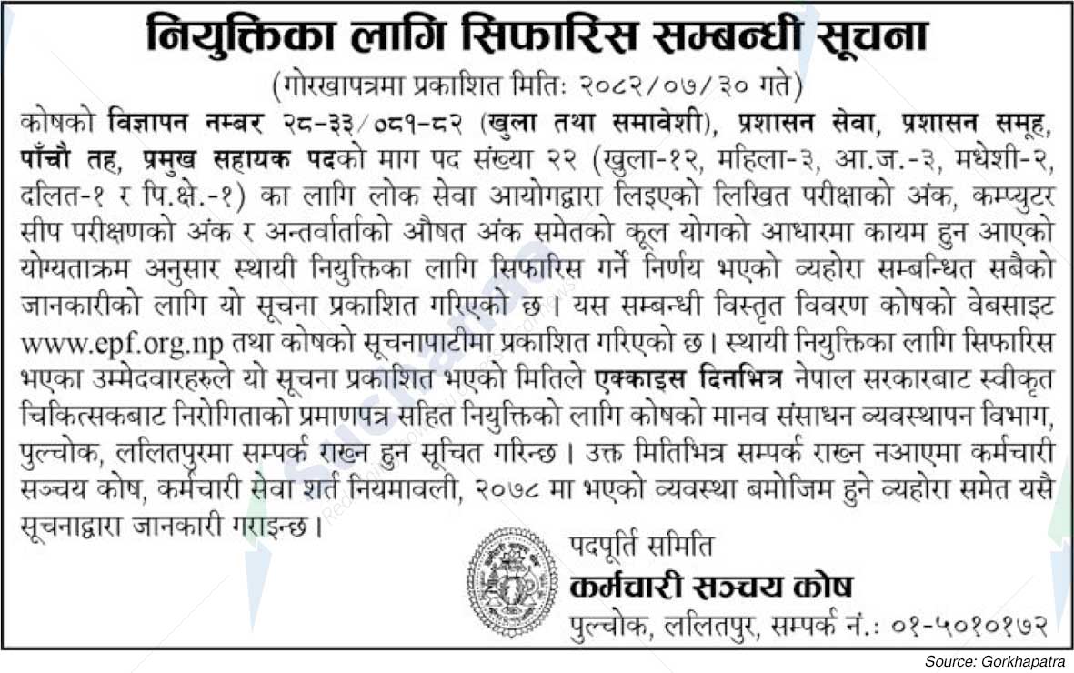 Employees Provident Fund