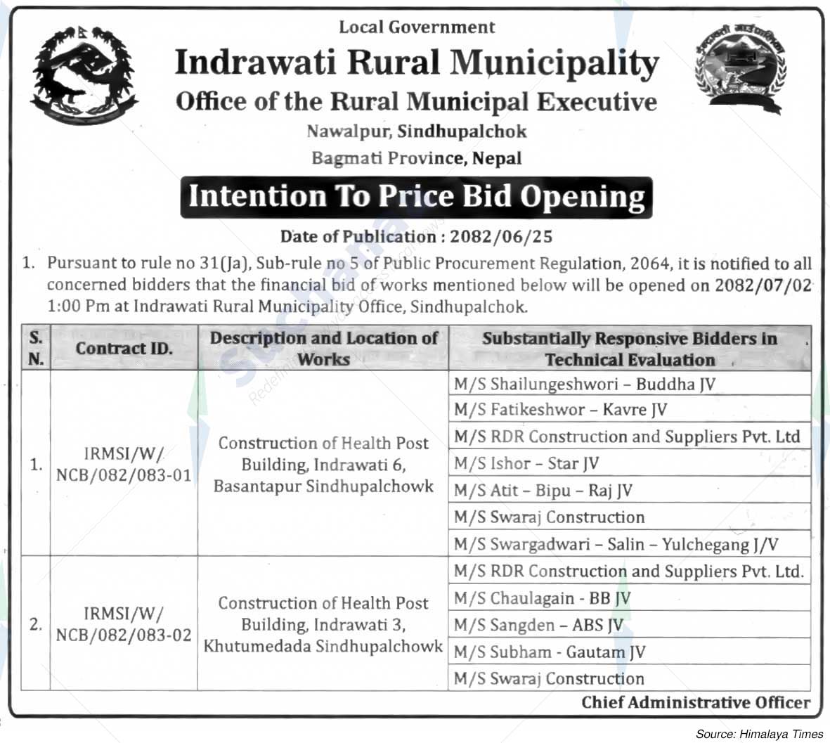 Indrawati Rural Municipality