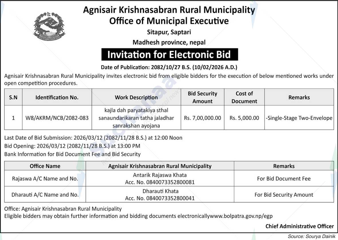 Agnisair Krishnasabran Rural Municipality
