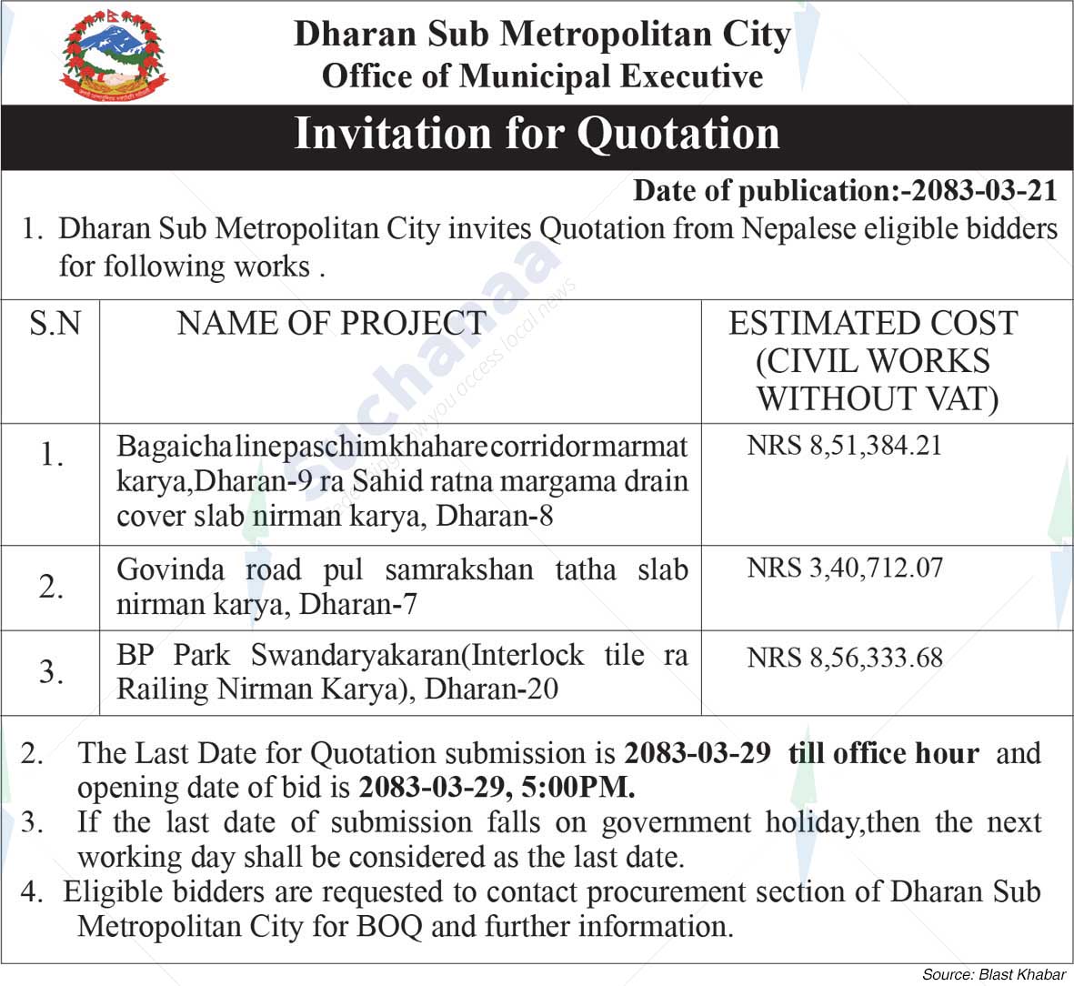 Dharan Sub-Metropolitan City