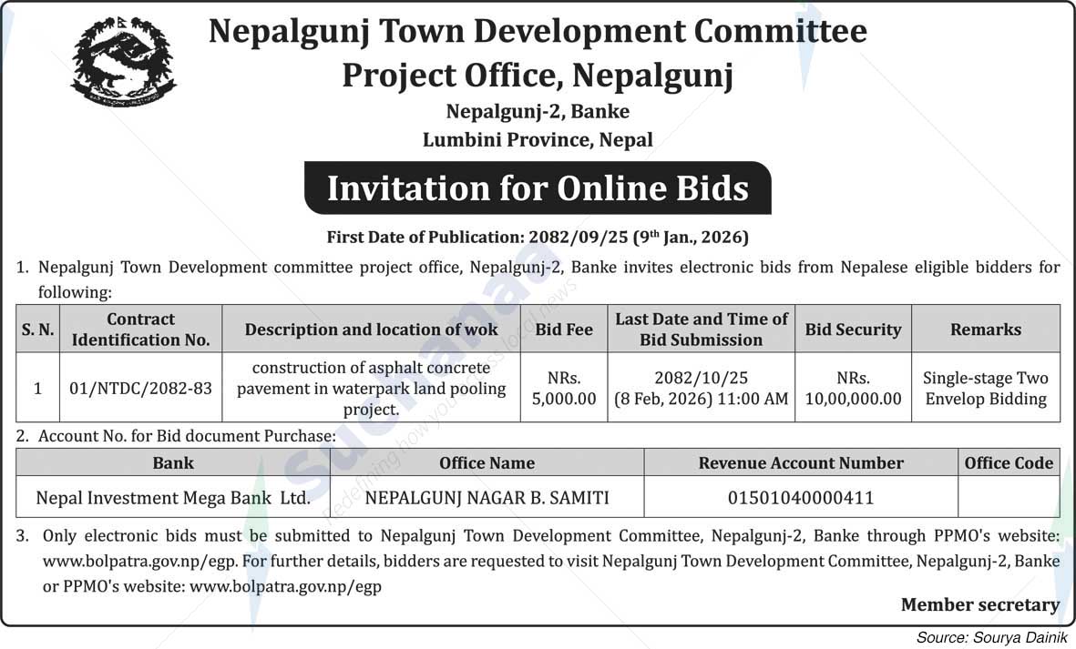 Nepalgunj Town Development Committee, Nepalgunj-2, Banke