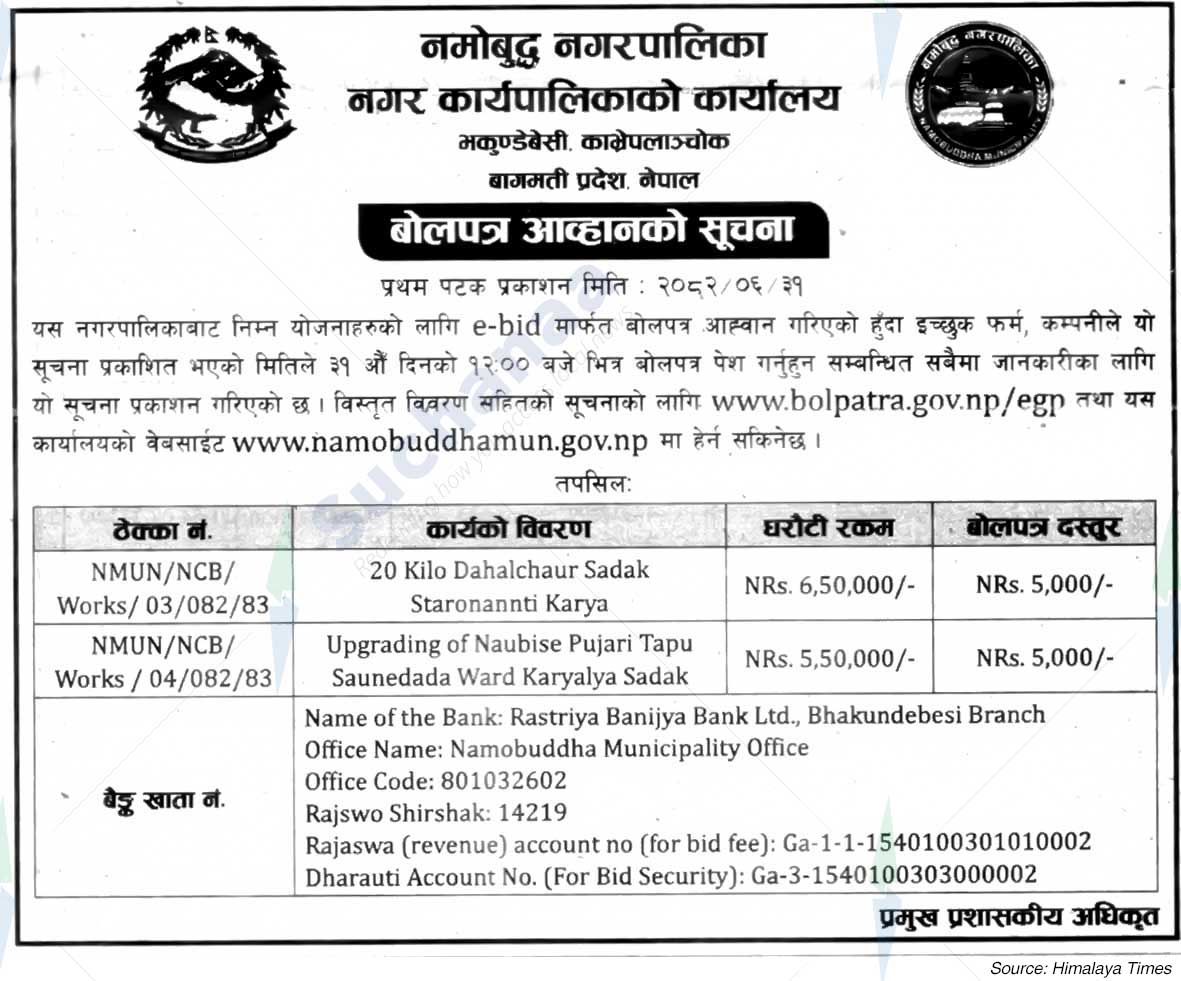 Namobudhha Municipality