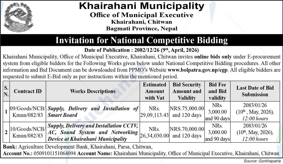 Khairahani Municipality