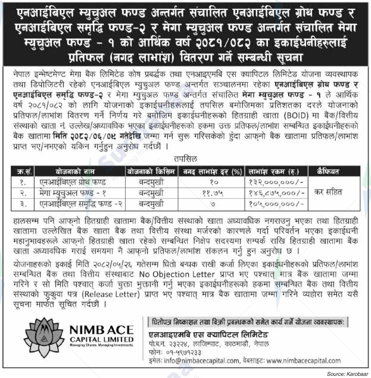 NIMB Ace Capital Limited