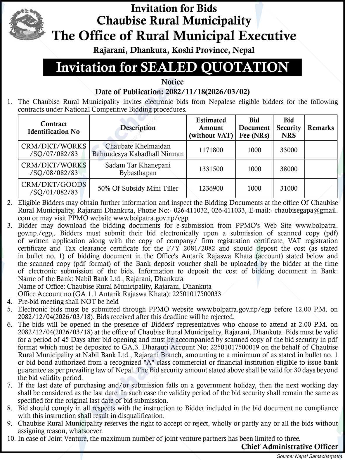 Chaubise Rural Municipality