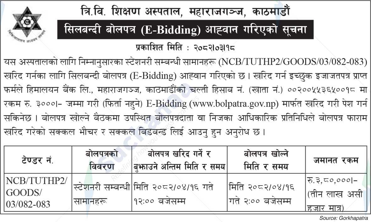 Tribhuvan University Teaching Hospital
