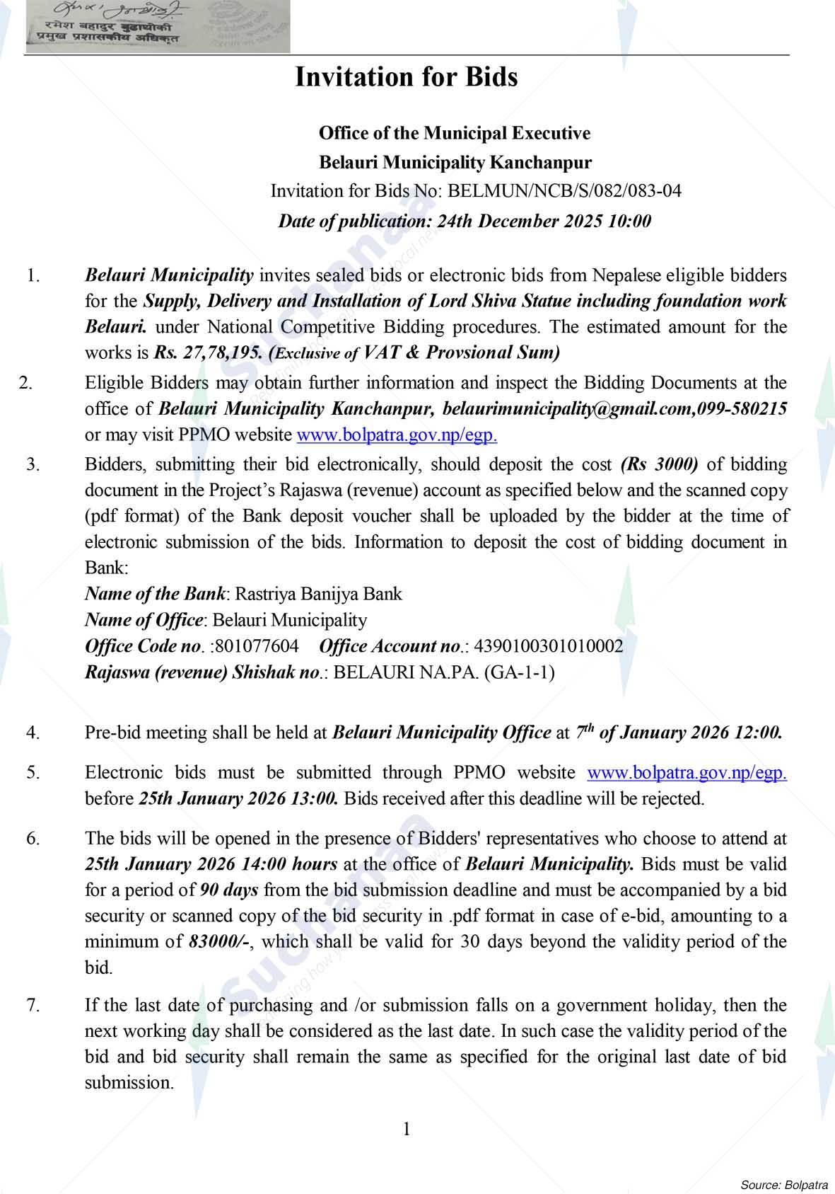 Belauri Municipality