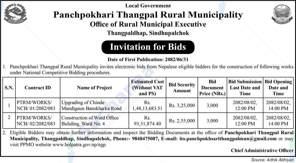 Panchpokhari Thagpal Rural Municipality
