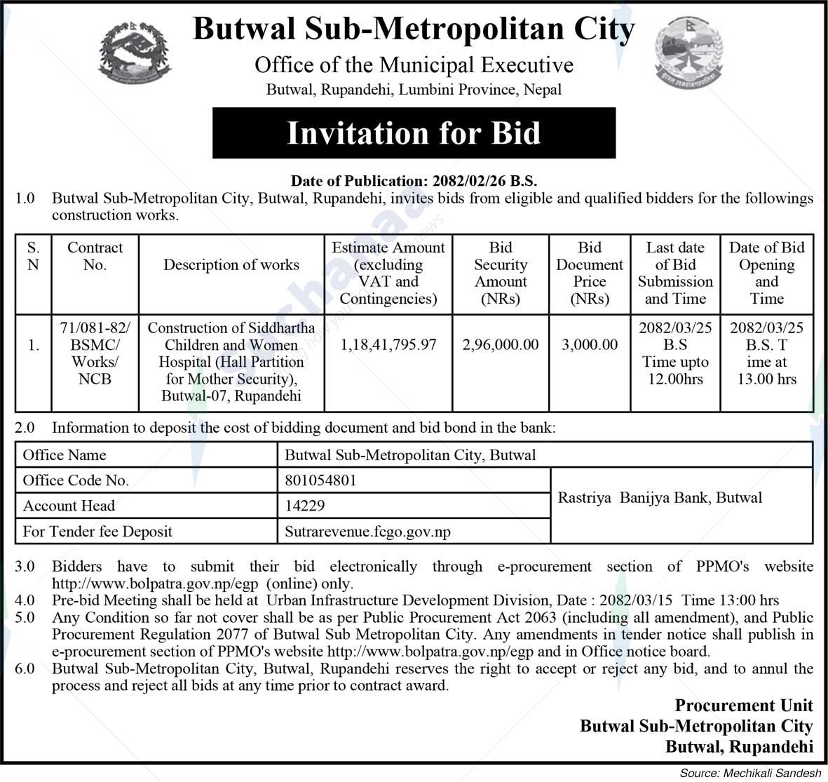Butwal Sub-Metropolitan City