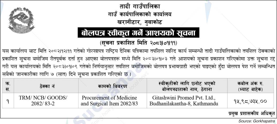 Tadi Rural Municipality