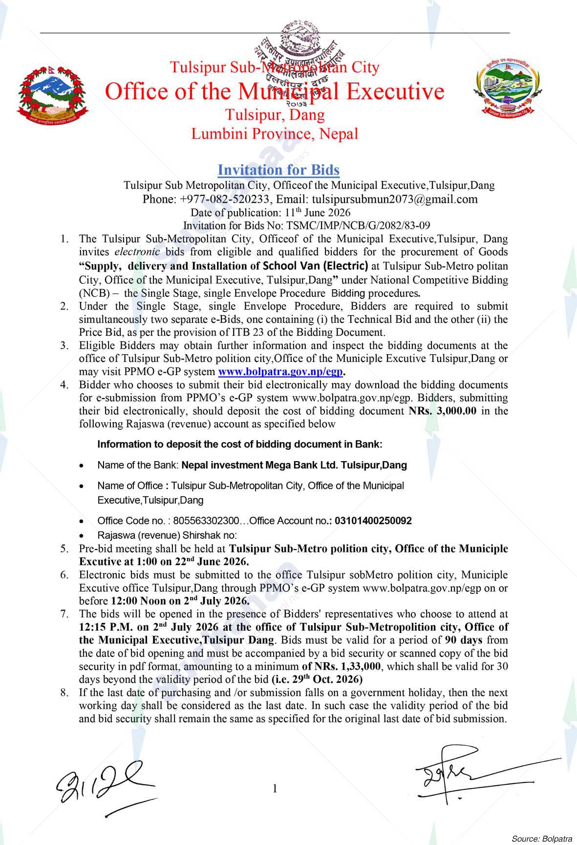 Tulsipur Sub-Metropolitan City