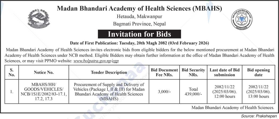 Madan Bhandari Academy of Health Sciences