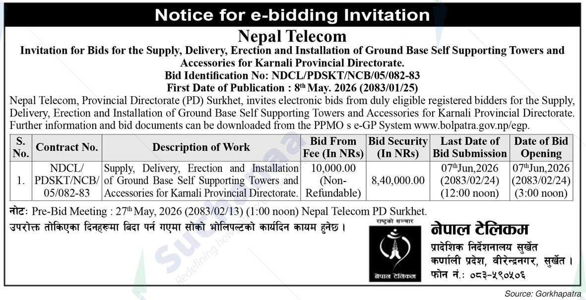 Nepal Doorsanchar Company Limited (NTC)