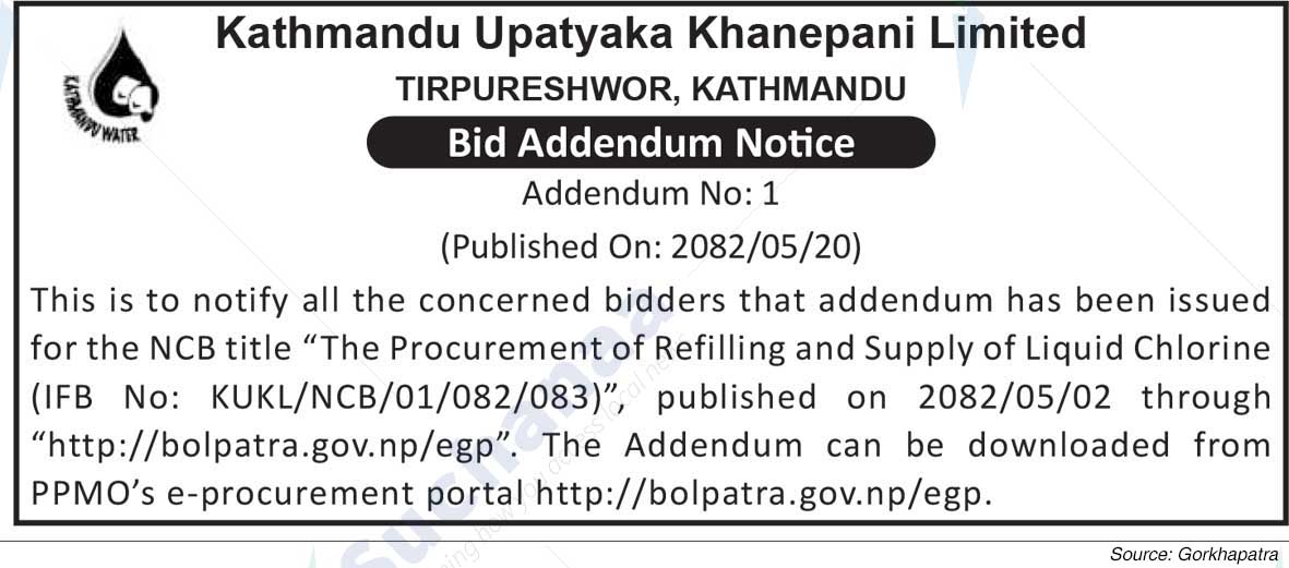 Kathmandu Upatyaka Khanepani Limited