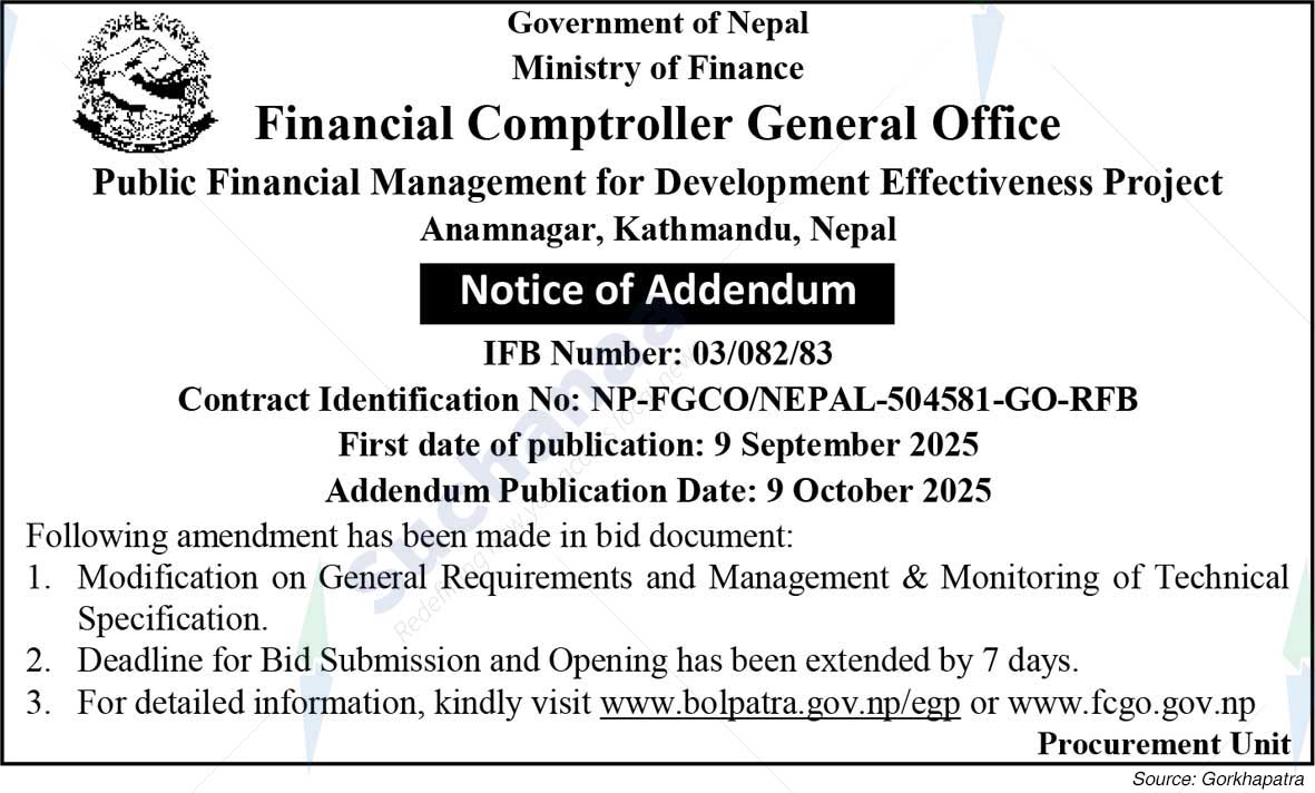 Public Financial Management for Development Effectiveness Project