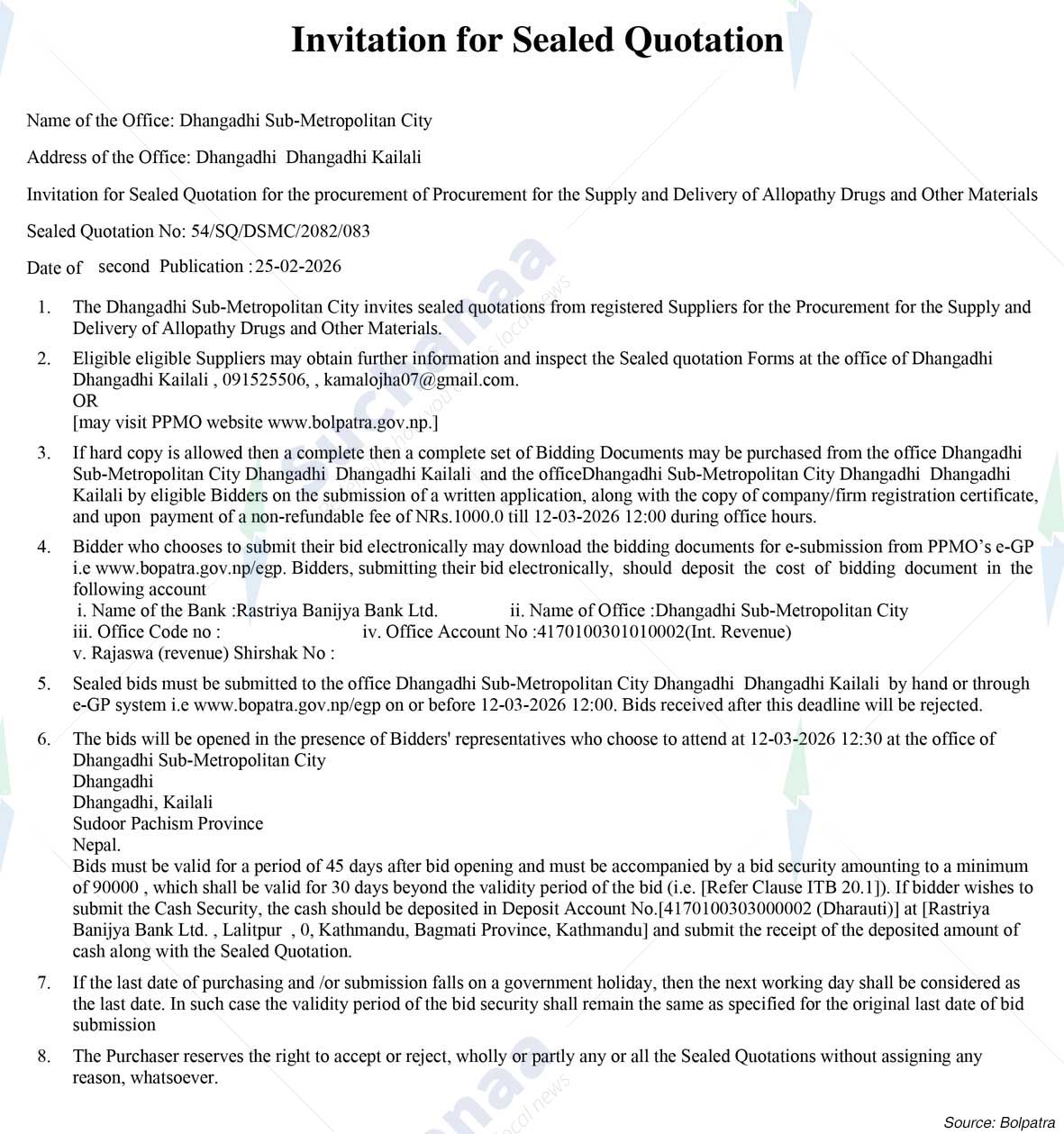 Dhangadhi Sub-Metropolitan City