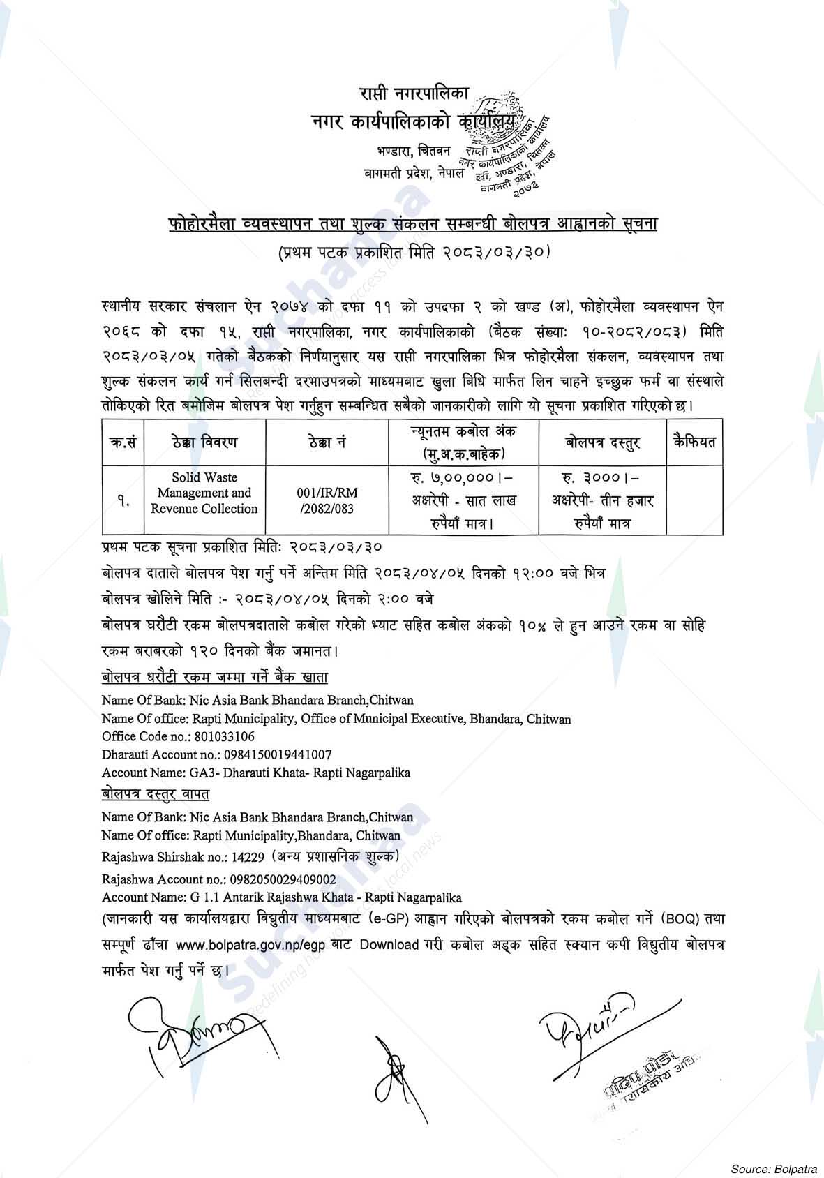 Rapti Municipality