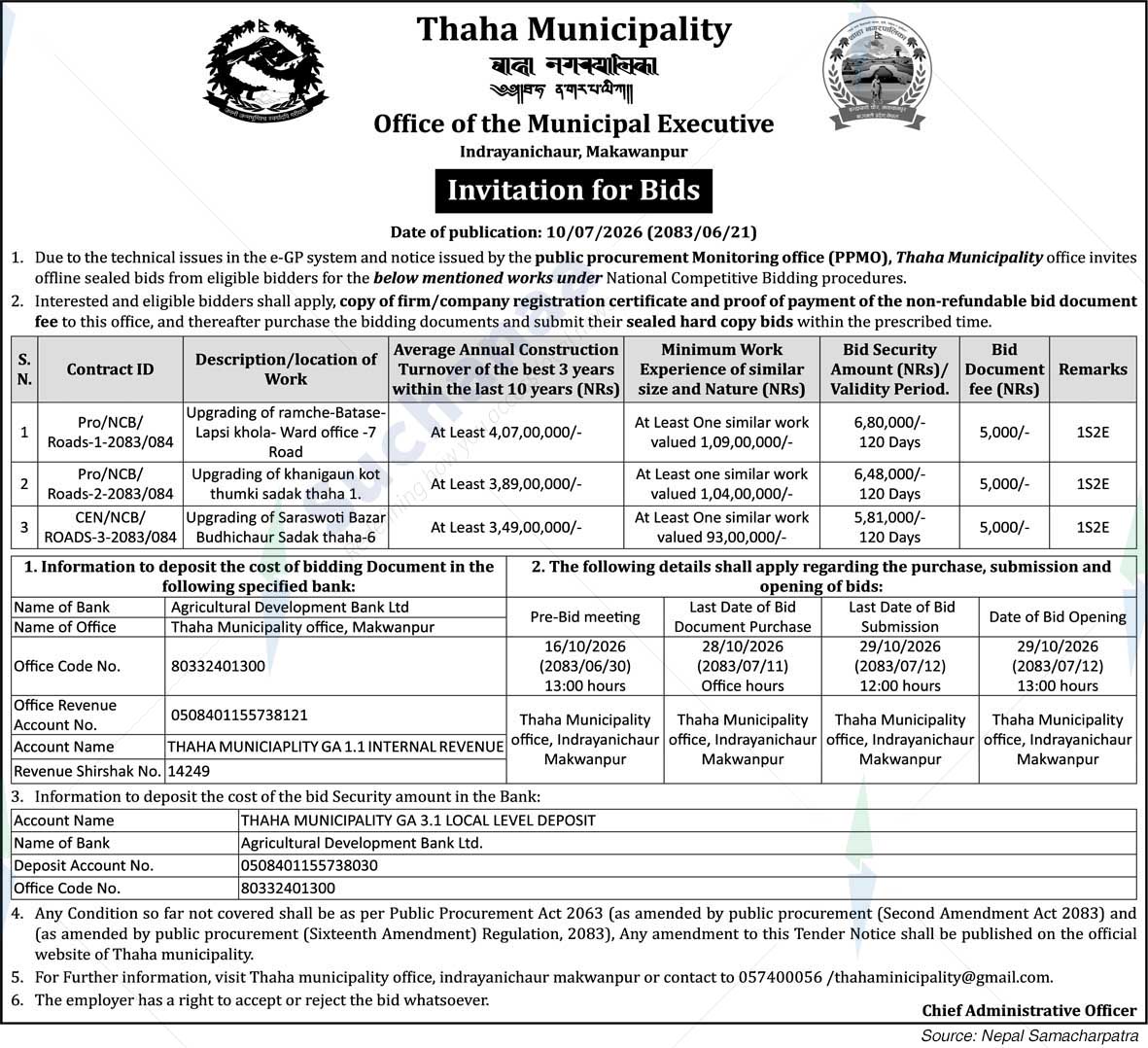 Thaha Municipality