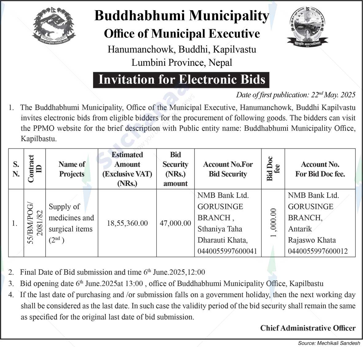 Buddhabhumi Municipality