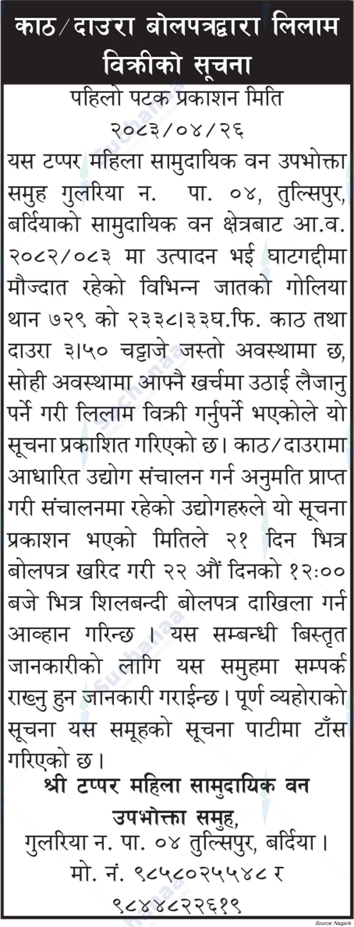 Shree Tappar Mahila Saa.Wa.Wo.Sa.