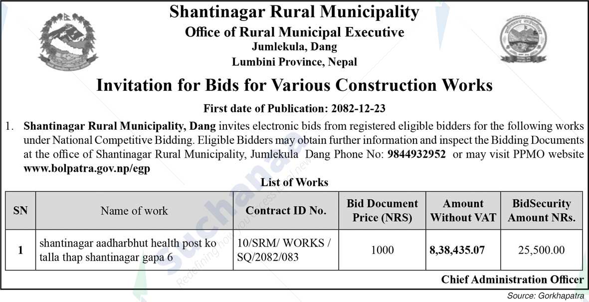 Shantinagar Rural Municipality