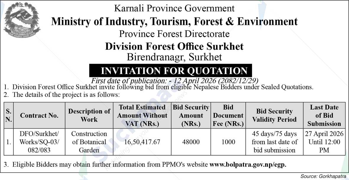 Division Forest Office, Surkhet