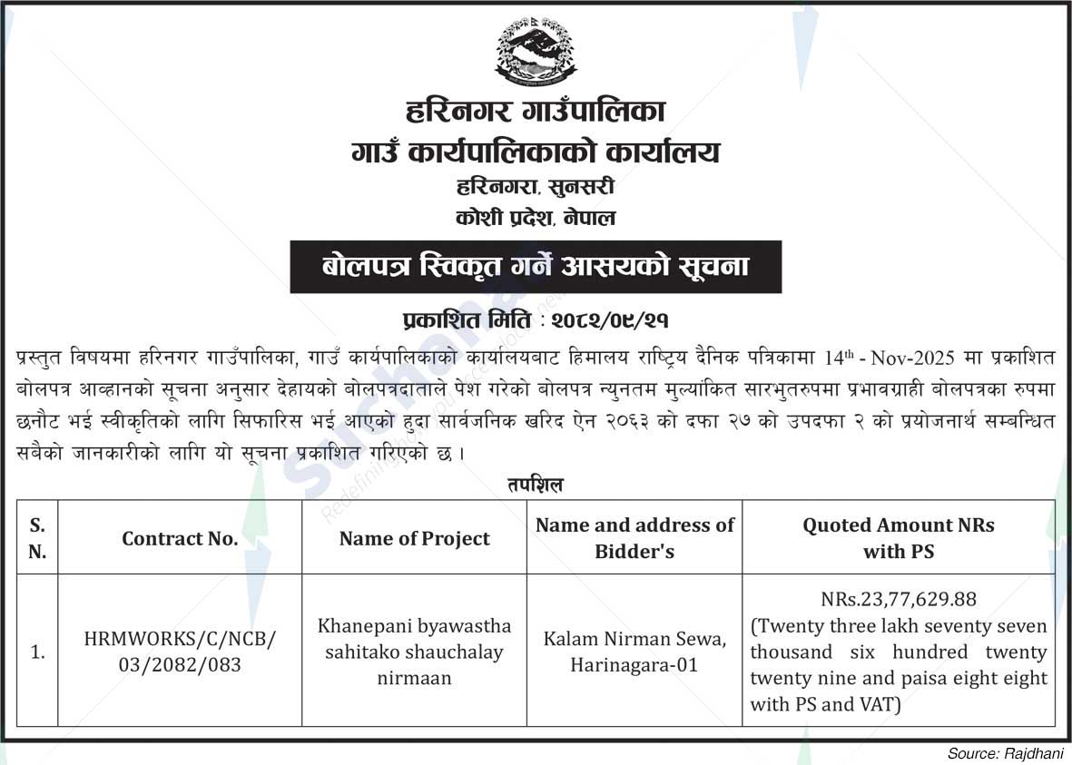Harinagar Rural Municipality