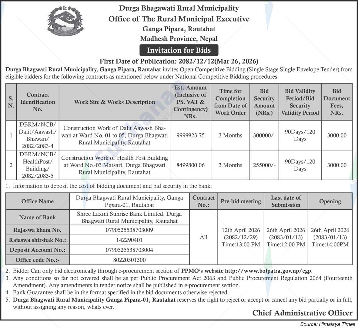 Durga Bhagawati Rural Municipality