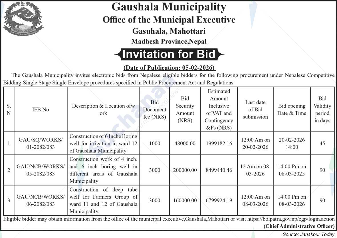 Gaushala Municipality