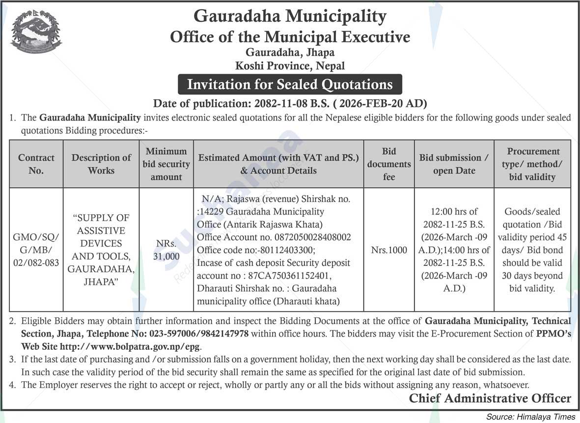 Gauradaha Municipality