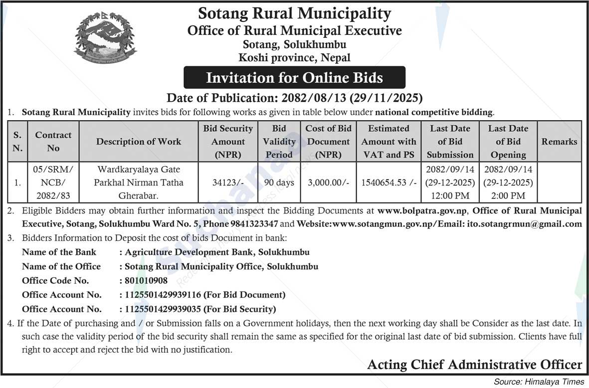 Sotang Rural Municipality