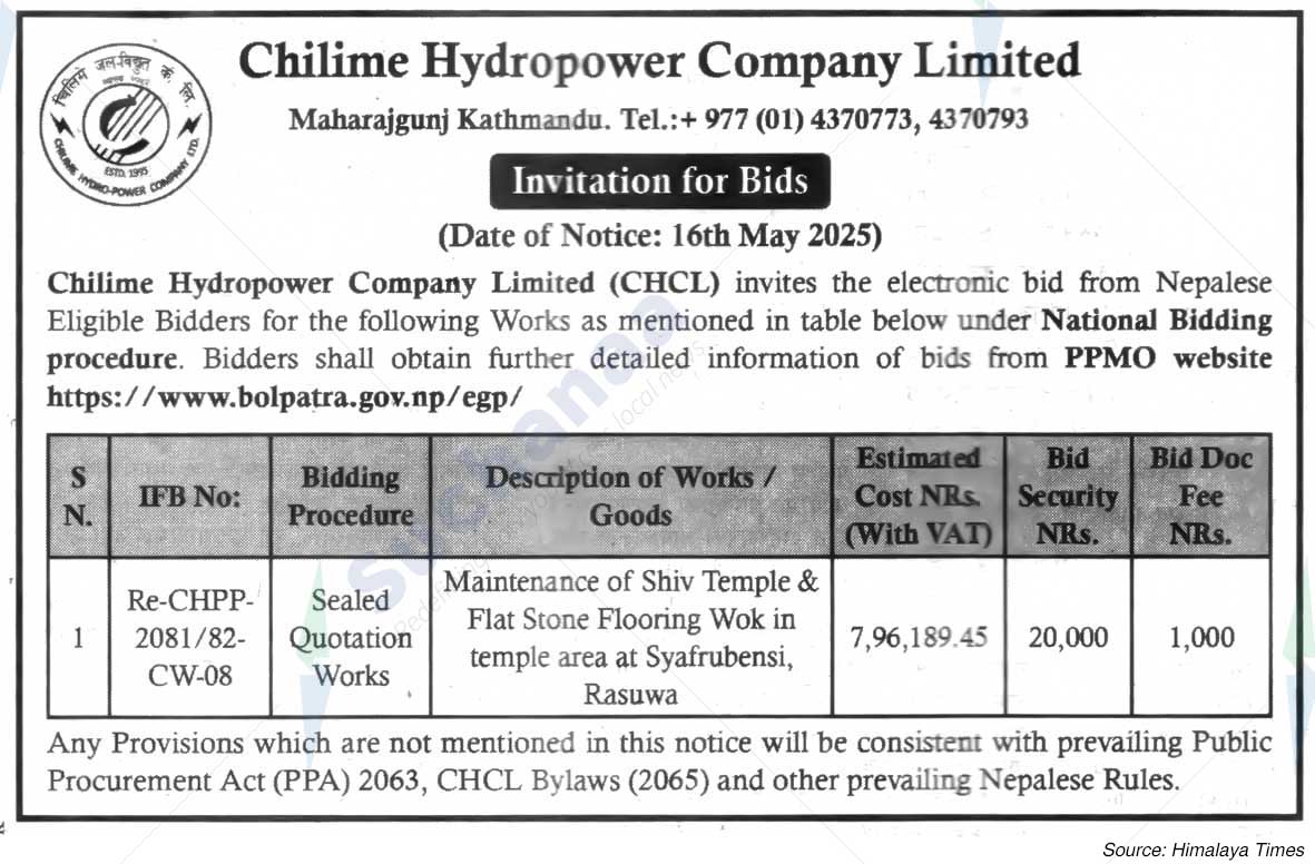 Chilime Hydropower Company Limited