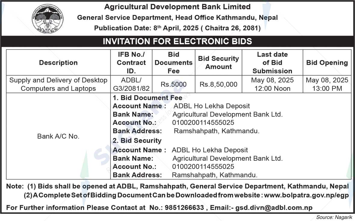 Agriculture Development Bank