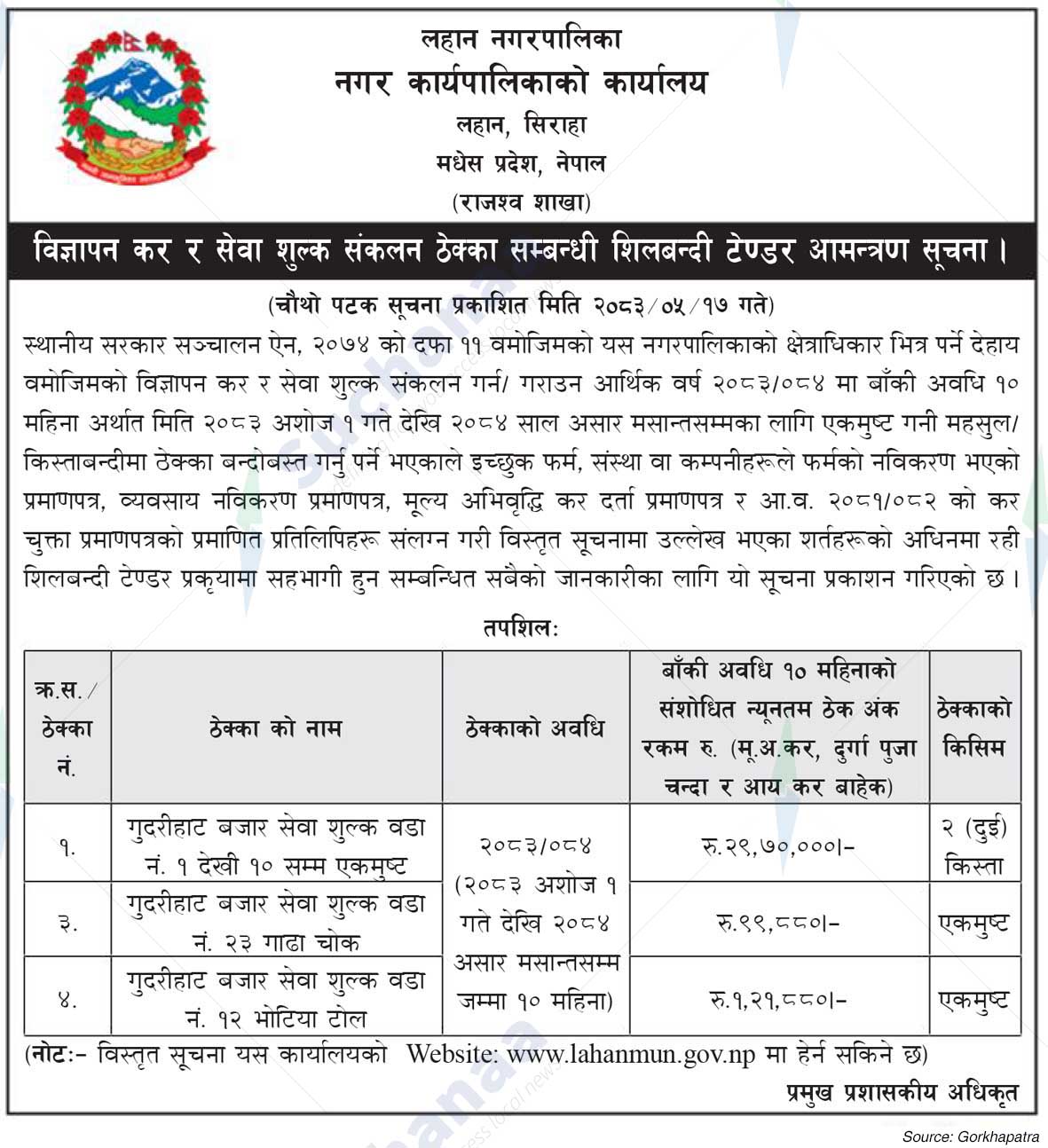 Lahan Municipality