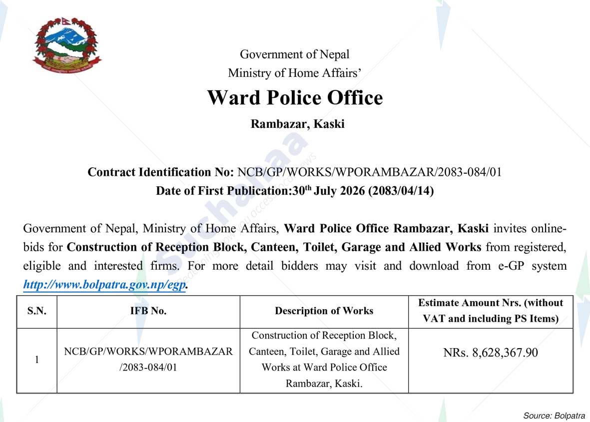 Ward Police Office, Rambazar, Kaski