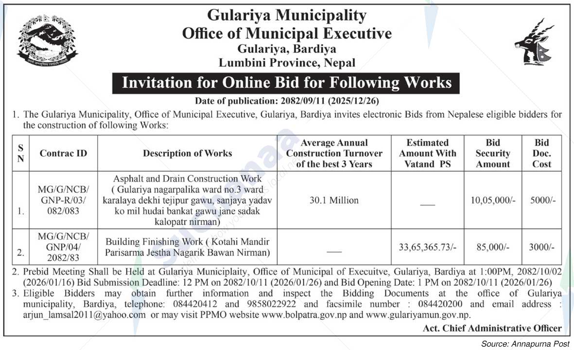 Gulariya Municipality