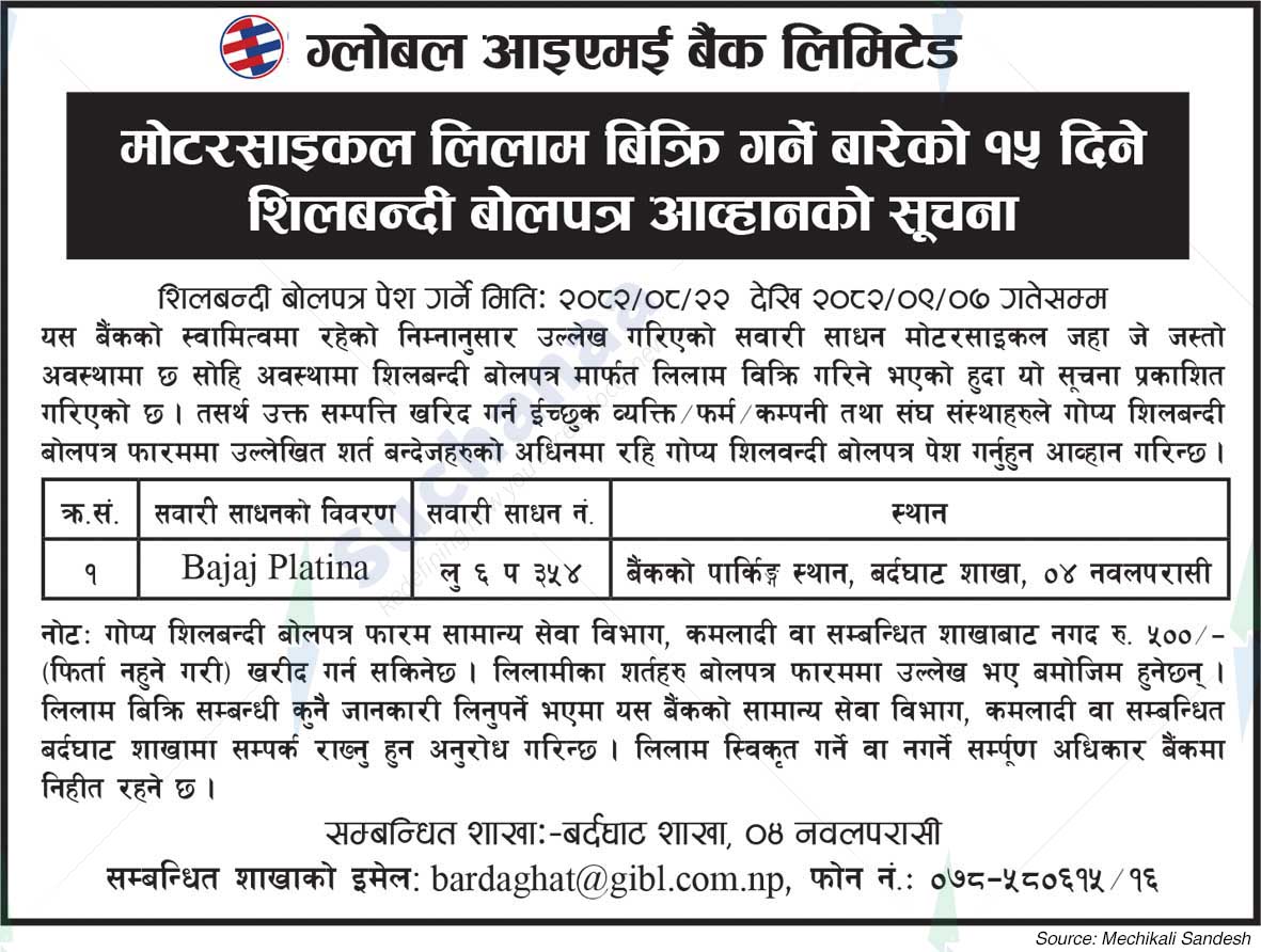 Global IME Bank Limited