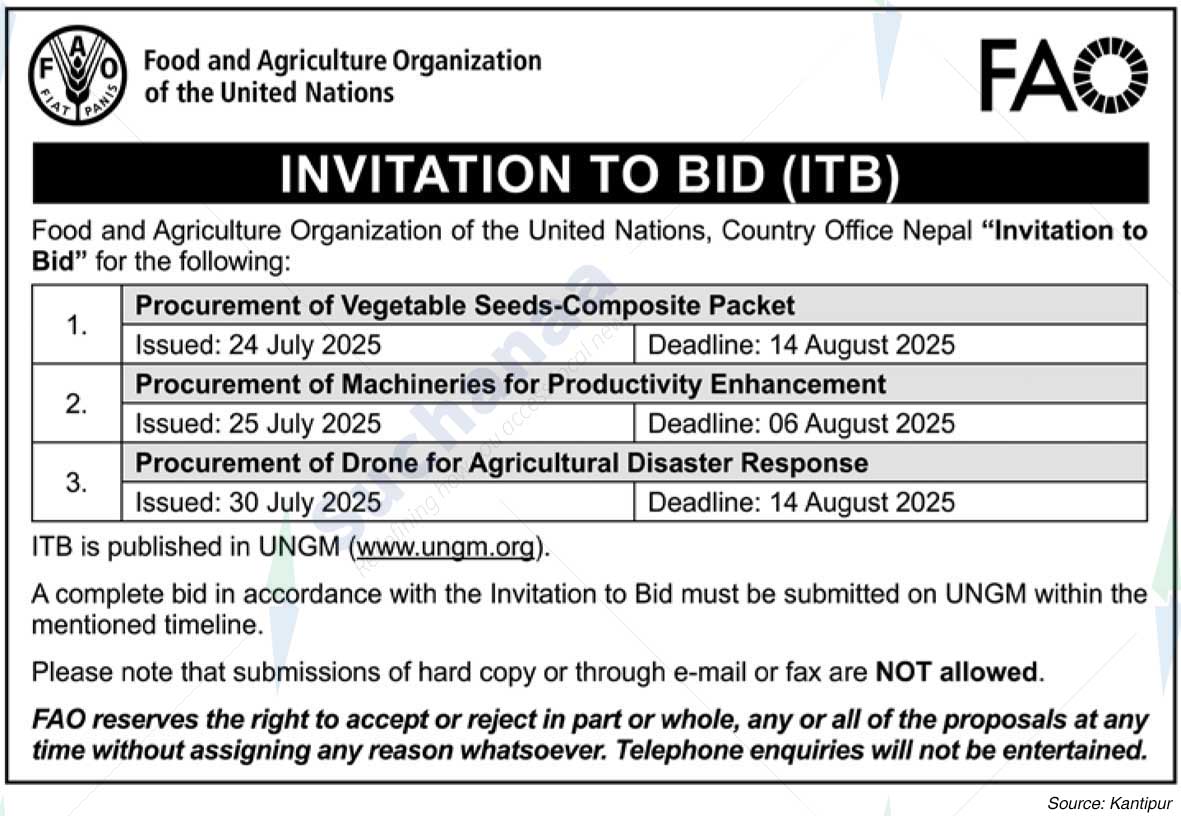 Food and Agriculture Organization of the United Nations (FAO)