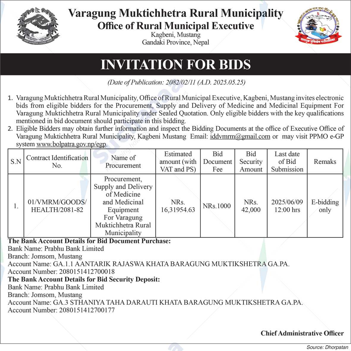 Varagung Muktichhetra Rural Municipality