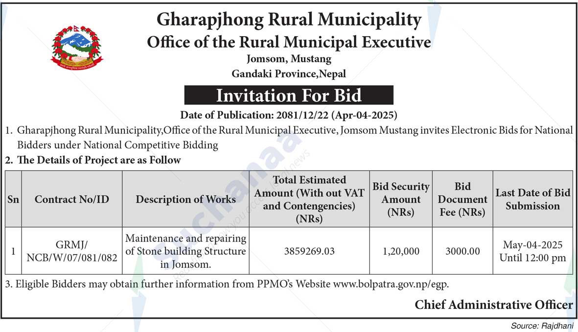 Gharapjhong Rural Municipality