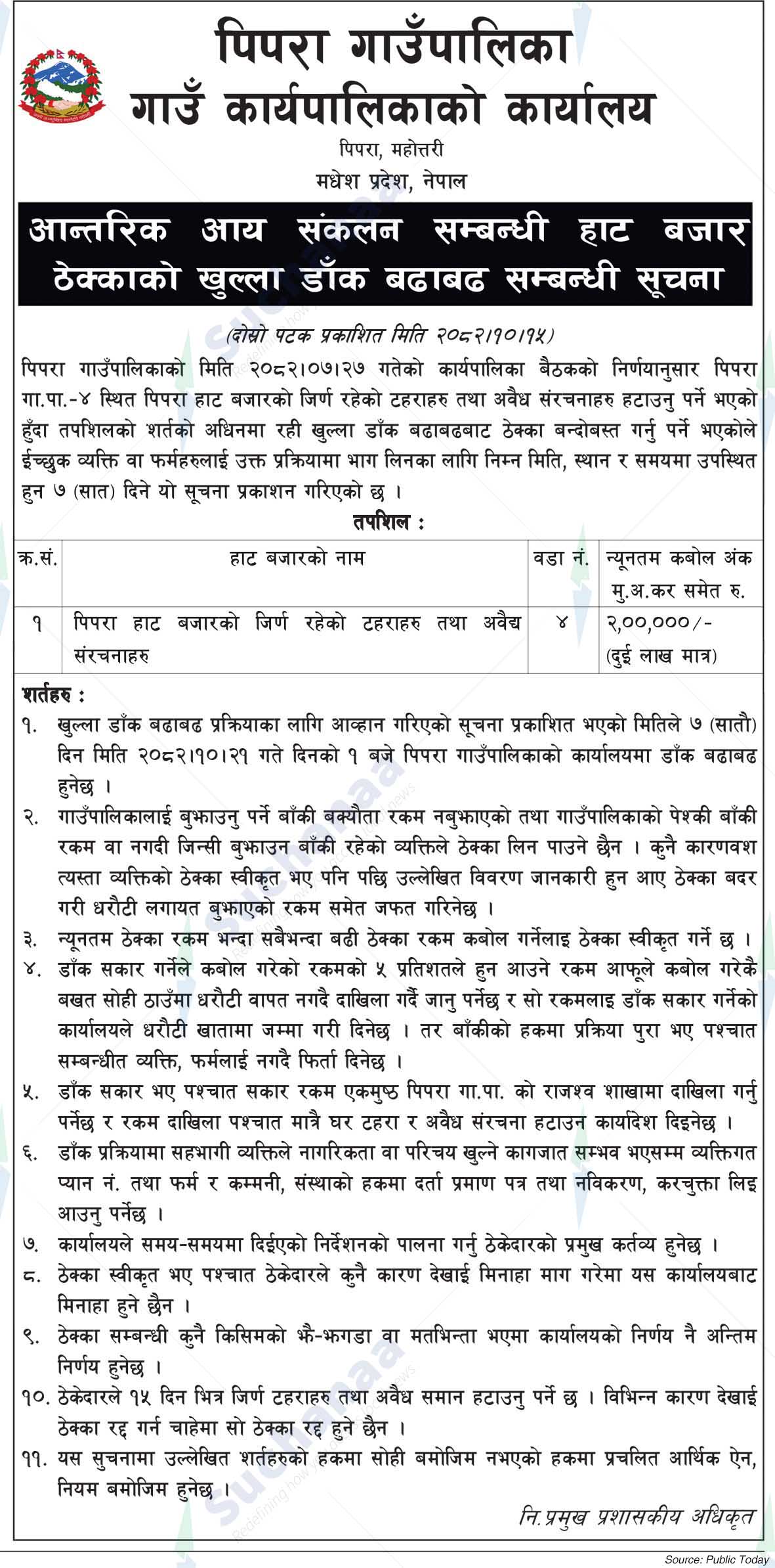 Pipra Rural Municipality