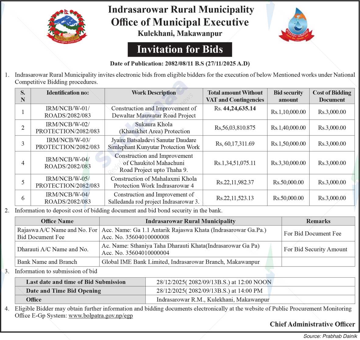 Indrasarowar Rural Municipality