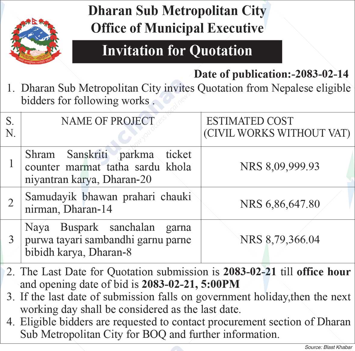 Dharan Sub-Metropolitan City